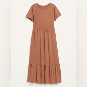 Old Navy Vintage Slub Midi T-Shirt Dress – Size 3X